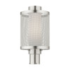 Livex Lighting 1 Lt Brushed Nickel Post Light - 20686-91