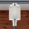 Livex Lighting 1 Lt Brushed Nickel Post Light - 20686-91