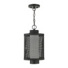 Livex Lighting 1 Lt Textured Black Pendant - 20687-14
