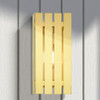 Livex Lighting 1 Lt Satin Brass Outdoor Wall Lantern - 20752-12