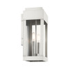 Livex Lighting 2 Lt Brushed Nickel  Outdoor Wall Lantern - 21235-91