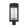 Livex Lighting 2 Lt Black   Outdoor Post Top Lantern - 21236-04