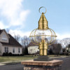 Livex Lighting 1 Lt Antique Brass Outdoor Post Top Lantern - 26905-01