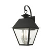 Livex Lighting 3 Lt Black Outdoor Wall Lantern - 27218-04