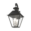 Livex Lighting 4 Lt Black Outdoor Wall Lantern - 27222-04
