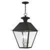 Livex Lighting 4 Lt Black Outdoor Pendant Lantern - 27224-04