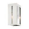 Livex Lighting 1 Lt Brushed Nickel Outdoor Ada Wall Lantern - 27411-91