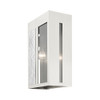 Livex Lighting 1 Lt Brushed Nickel Outdoor Wall Lantern - 27413-91