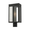 Livex Lighting 1 Lt Black Outdoor Post Top Lantern - 27416-04