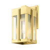 Livex Lighting 1 Lt Natural Brass Outdoor Wall Lantern - 27712-08