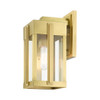 Livex Lighting 1 Lt Natural Brass Outdoor Wall Lantern - 27712-08