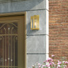 Livex Lighting 1 Lt Natural Brass Outdoor Wall Lantern - 27712-08