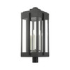 Livex Lighting 4 Lt Black Outdoor Post Top Lantern - 27719-04