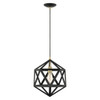 Livex Lighting 1 Lt Textured Black Pendant - 41328-14