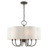 Livex Lighting 7 Lt  English Bronze Chandelier - 45807-92