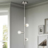 Livex Lighting 3 Lt Brushed Nickel Pendant - 45863-91