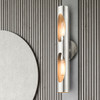 Livex Lighting 2 Lt Brushed Nickel Ada Sconce - 45892-91