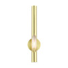 Livex Lighting 1 Lt Satin Brass  Ada Single Sconce - 45911-12