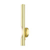 Livex Lighting 1 Lt Satin Brass  Ada Single Sconce - 45911-12