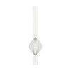 Livex Lighting 1 Lt Shiny White Ada Single Sconce - 45911-69