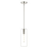 Livex Lighting 1 Lt Brushed Nickel Pendant - 45951-91