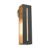 Livex Lighting 1 Lt Textured Black With Brushed Nickel Accents Ada Single Sconce - 45953-14