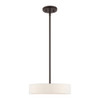 Livex Lighting 4 Lt Bronze Chandelier - 46033-07