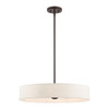 Livex Lighting 4 Lt Bronze Chandelier - 46034-07