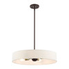 Livex Lighting 4 Lt Bronze Chandelier - 46034-07