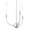 Livex Lighting 3 Lt Brushed Nickel Chandelier - 46063-91