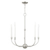 Livex Lighting 5 Lt Brushed Nickel Chandelier - 46065-91