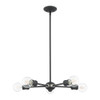 Livex Lighting 5 Lt Scandinavian Gray Chandelier - 46135-76