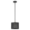 Livex Lighting 1 Lt Black Pendant - 46212-04