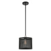 Livex Lighting 1 Lt Black Pendant - 46212-04