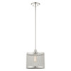 Livex Lighting 1 Lt Brushed Nickel Pendant - 46212-91