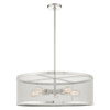 Livex Lighting 5 Lt Brushed Nickel Chandelier - 46215-91