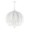 Livex Lighting 5 Lt Antique White Chandelier - 46235-60