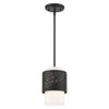 Livex Lighting 1 Lt Black Pendant - 46259-04