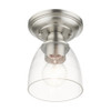 Livex Lighting 1 Lt Brushed Nickel  Flush Mount - 46331-91