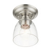 Livex Lighting 1 Lt Brushed Nickel  Flush Mount - 46331-91