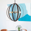 Livex Lighting 5 Lt Bronze Chandelier - 46416-07