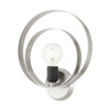 Livex Lighting 1 Lt Brushed Nickel Ada Single Sconce - 46422-91