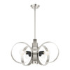 Livex Lighting 6 Lt Brushed Nickel Chandelier - 46425-91