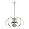 Livex Lighting 6 Lt Brushed Nickel Chandelier - 46425-91