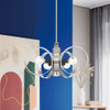 Livex Lighting 6 Lt Brushed Nickel Chandelier - 46425-91