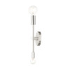 Livex Lighting 2 Lt Brushed Nickel Wall Sconce - 46438-91