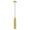 Livex Lighting 1 Lt Satin Brass  Pendant - 46751-12