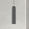 Livex Lighting 1 Lt  Scandinavian Gray Pendant - 46751-76