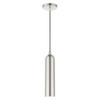 Livex Lighting 1 Lt Brushed Nickel Pendant - 46751-91