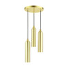 Livex Lighting 3 Lt Satin Brass  Pendant - 46753-12